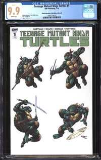 Teenage Mutant Ninja Turtles (2011) # 1 Planet Awesome Collectibles Edition H CGC 9.9 MINT