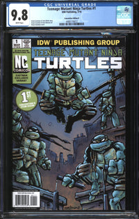 Teenage Mutant Ninja Turtles (2011) # 1 Convention Edition B CGC 9.8 NM/MT