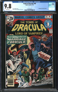 Tomb Of Dracula (1972) #46 CGC 9.8 NM/MT