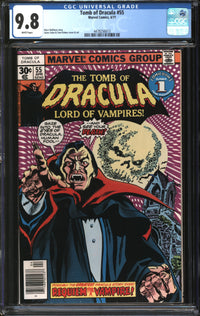 Tomb Of Dracula (1972) #55 CGC 9.8 NM/MT