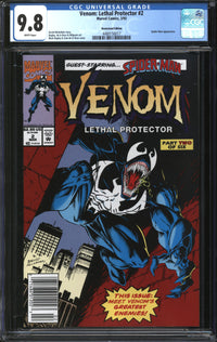 Venom: Lethal Protector (1992) #2 Newsstand Edition CGC 9.8 NM/MT