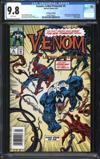 Venom: Lethal Protector (1992) #5 Newsstand Edition CGC 9.8 NM/MT