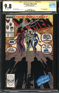 Uncanny X-Men (1981) #244 CGC Signature Series 9.8 NM/MT Signed Chris Claremont