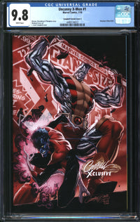 Uncanny X-Men (2019) #1 J. Scott Campbell Variant Cover C CGC 9.8 NM/MT