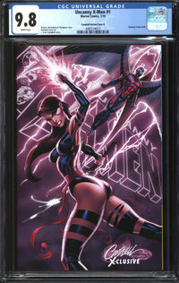 Uncanny X-Men (2019) #1 J. Scott Campbell Variant Cover D CGC 9.8 NM/MT