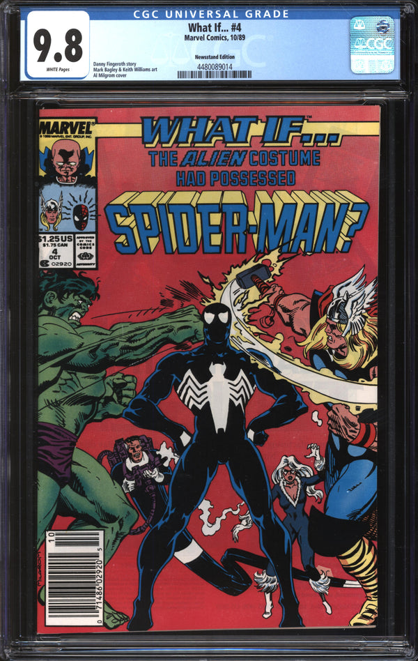 What If... (1989) #4 Newsstand Edition CGC 9.8 NM/MT