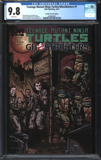 Teenage Mutant Ninja Turtles/Ghostbusters (2014) #1 Retailer Incentive Edition CGC 9.8 NM/MT