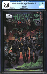 Teenage Mutant Ninja Turtles/Ghostbusters (2014) #4 Subscription Edition CGC 9.8 NM/MT