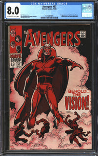 Avengers (1963) # 57 CGC 8.0 VF