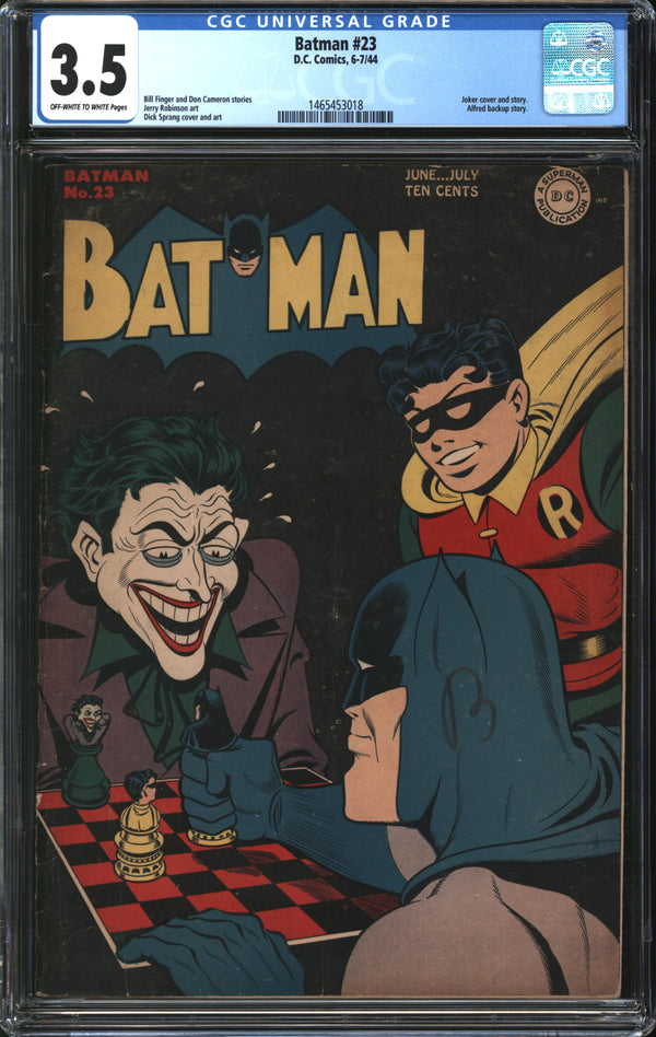 Batman (1940) # 23 CGC 3.5 VG-