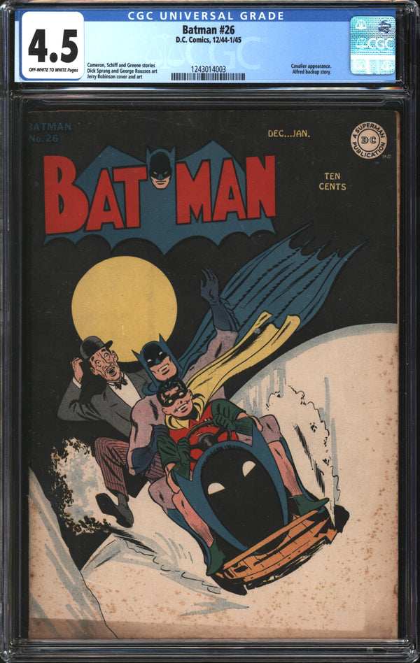 Batman (1940) # 26 CGC 4.5 VG+