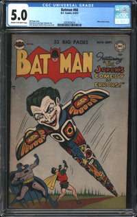 Batman (1940) # 66 CGC 5.0 VG/FN