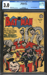 Batman (1940) # 73 CGC 3.0 GD/VG