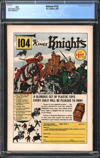 Batman (1940) #153 CGC 9.2 NM-