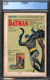 Batman (1940) #171 CGC 4.0 VG