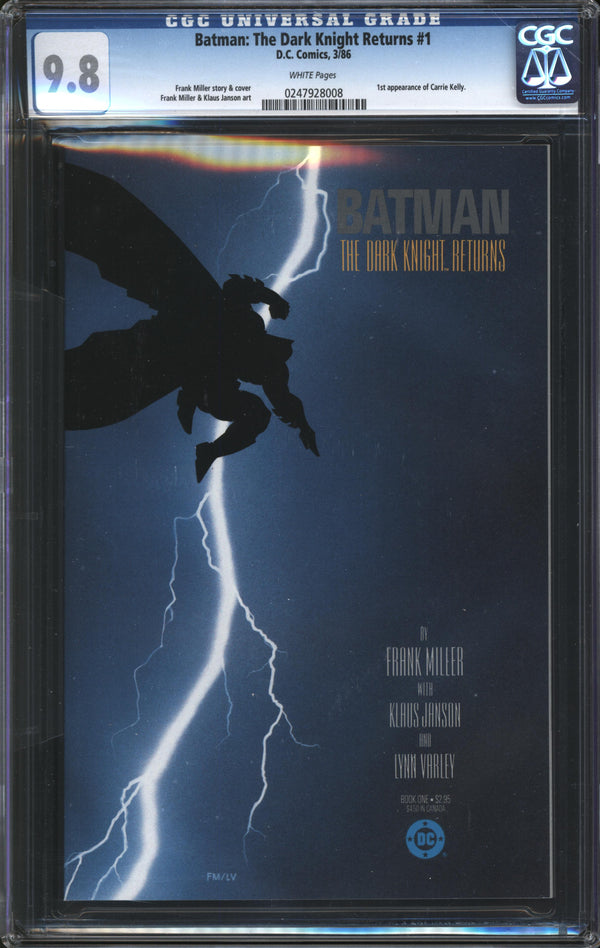 Batman: The Dark Knight Returns (1986) #1 CGC 9.8 NM/MT