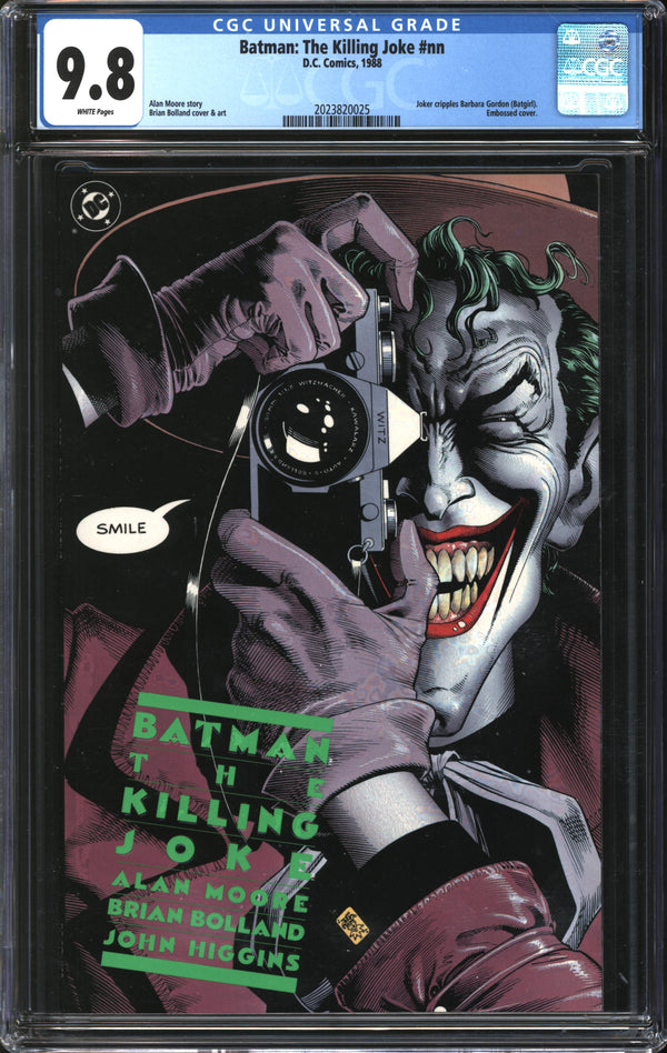 Batman: The Killing Joke (1988) #1 CGC 9.8 NM/MT