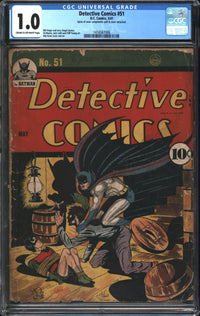 Detective Comics (1937) # 51 CGC 1.0 FR