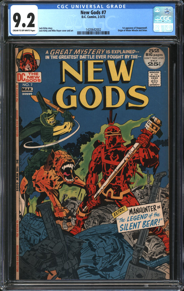 New Gods (1971) #7 CGC 9.2 NM-