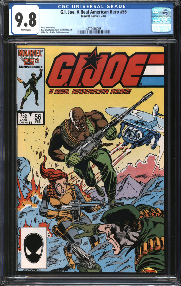 G.I. Joe, A Real American Hero (1982) # 56 CGC 9.8 NM/MT