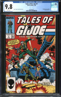 Tales Of G.I. Joe (1988) #1 CGC 9.8 NM/MT