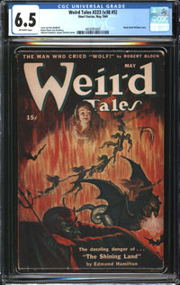 Weird Tales (1945) #223 (Vol. 38, #5) CGC 6.5 FN+