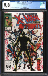 X-Men And The Micronauts (1984) #1 CGC 9.8 NM/MT