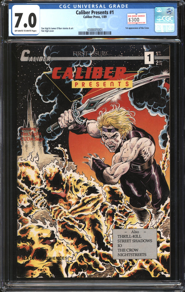 Caliber Presents (1989) #1 CGC 7.0 FN/VF