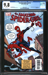 Amazing Spider-Girl (2006) # 0 CGC 9.8 NM/MT