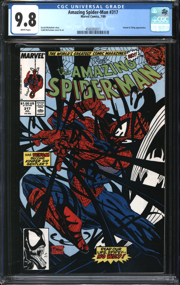 Amazing Spider-Man (1963) #317 CGC 9.8 NM/MT