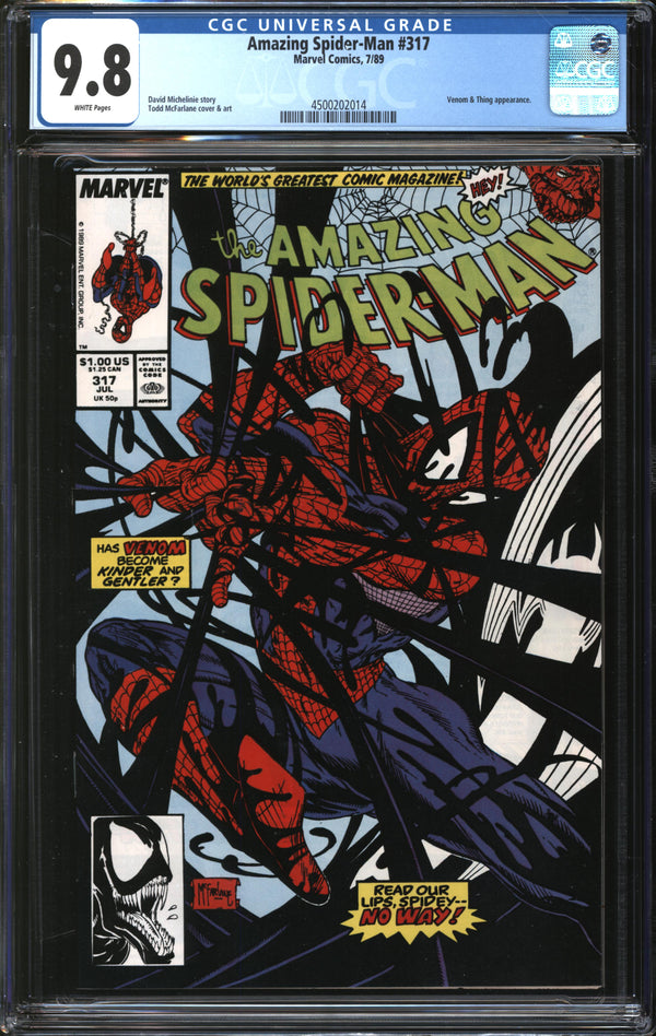 Amazing Spider-Man (1963) #317 CGC 9.8 NM/MT