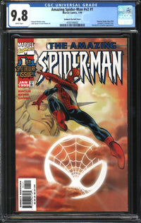 Amazing Spider-Man (1999) # 1 Sunburst Variant CGC 9.8 NM/MT