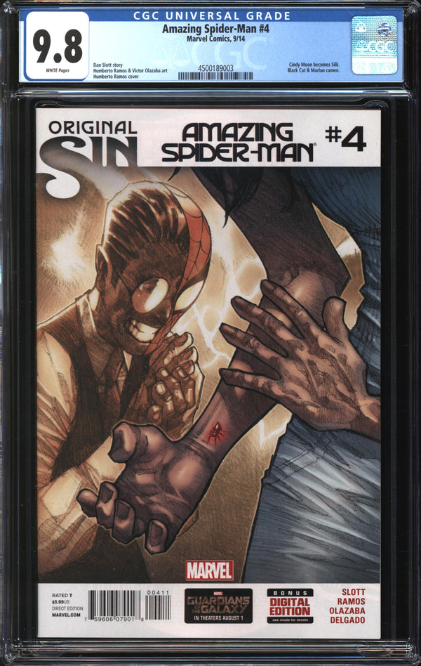 Amazing Spider-Man (2014) #4 CGC 9.8 NM/MT