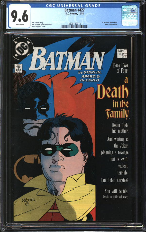 Batman (1940) #427 CGC 9.6 NM+