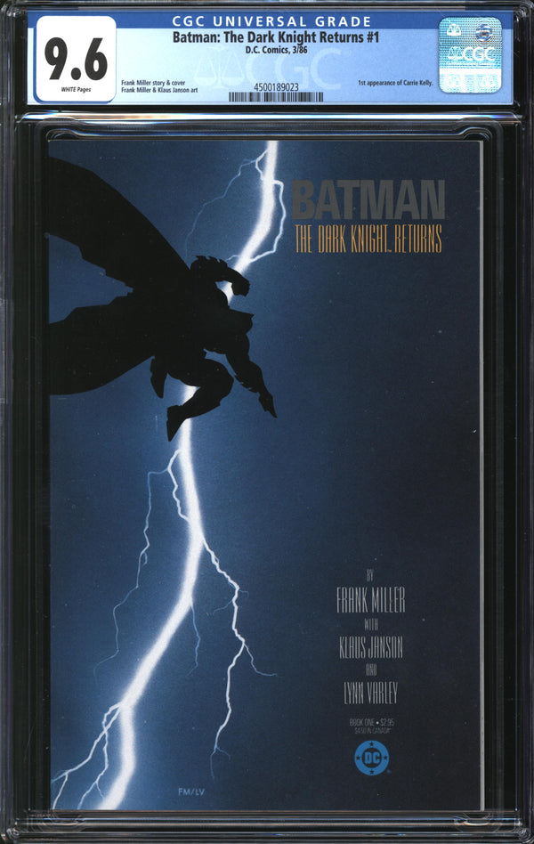 Batman: The Dark Knight Returns (1986) #1 CGC 9.6 NM+