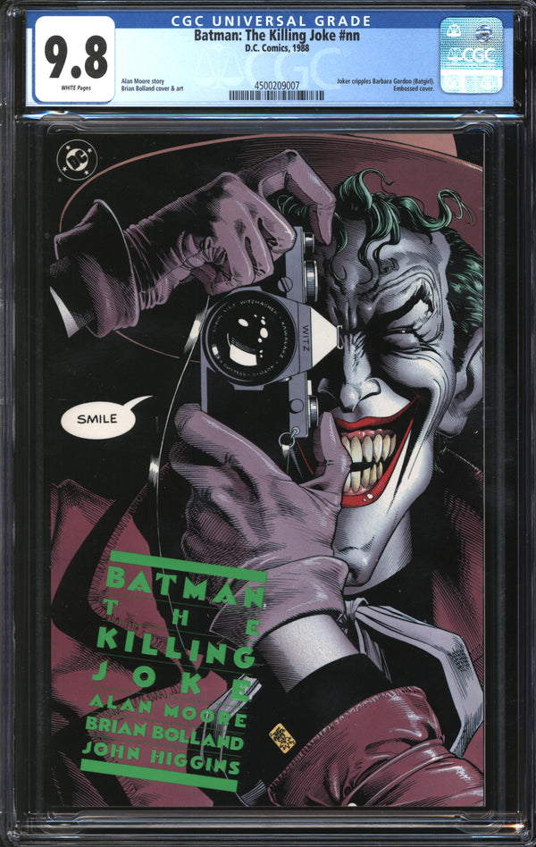 Batman: The Killing Joke (1988) #1 CGC 9.8 NM/MT