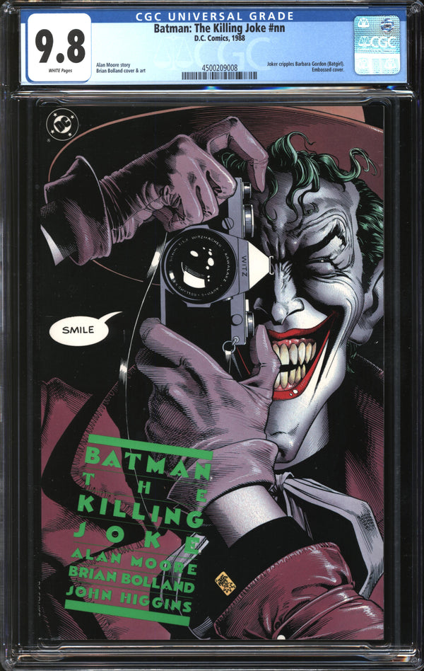 Batman: The Killing Joke (1988) #1 CGC 9.8 NM/MT