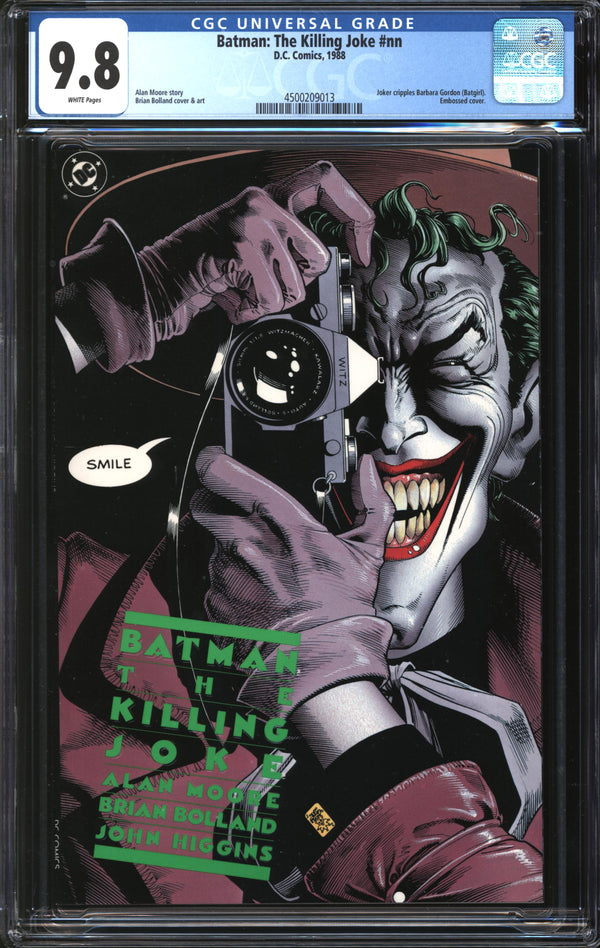 Batman: The Killing Joke (1988) #1 CGC 9.8 NM/MT