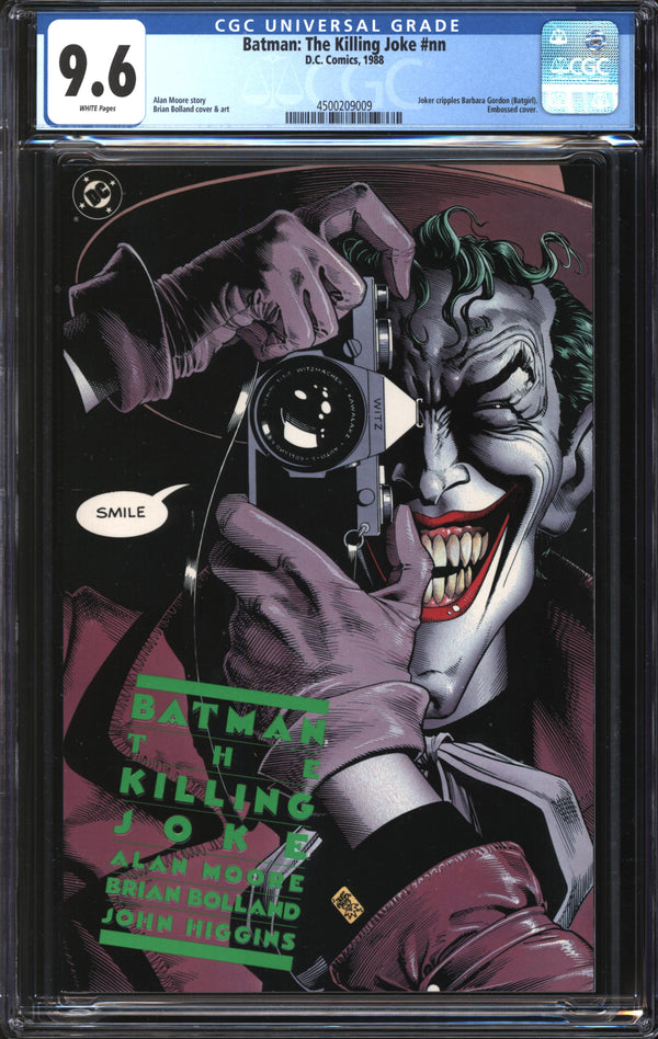 Batman: The Killing Joke (1988) #1 CGC 9.6 NM+