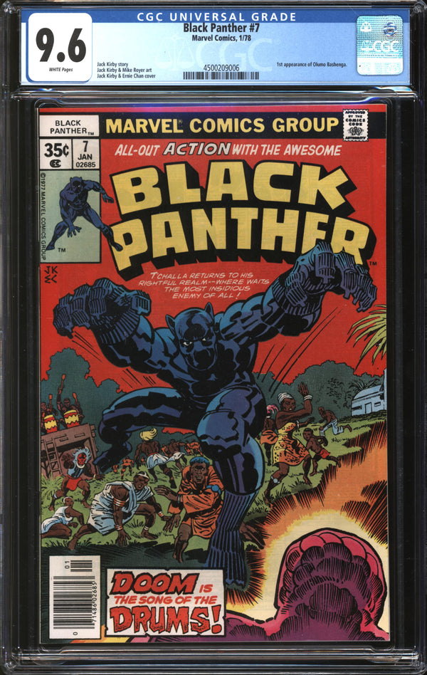 Black Panther (1977) # 7 CGC 9.6 NM+