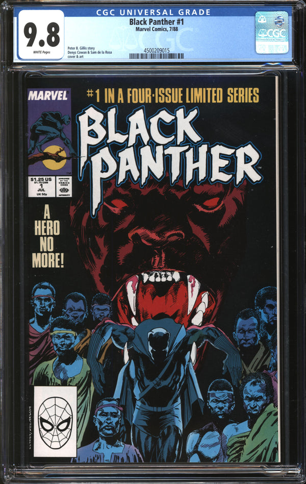 Black Panther (1988) #1 CGC 9.8 NM/MT