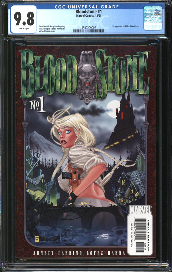 Bloodstone (2001) #1 CGC 9.8 NM/MT