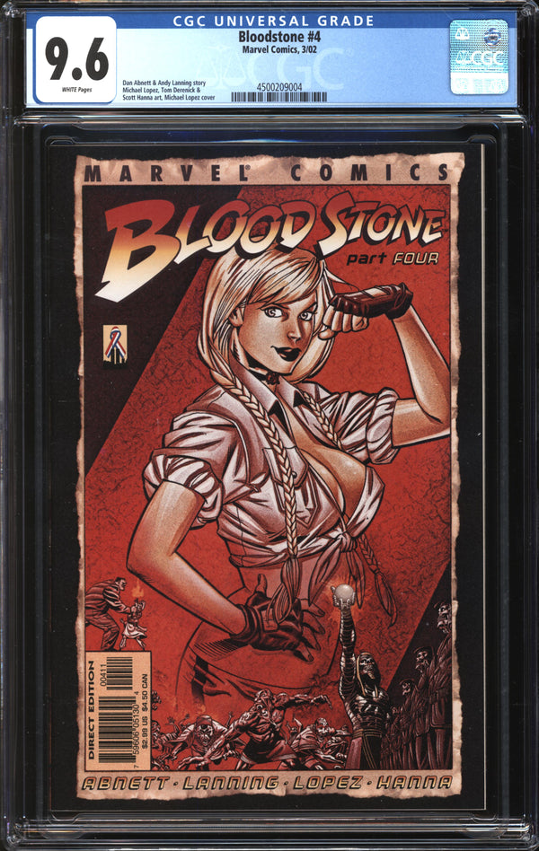 Bloodstone (2001) #4 CGC 9.6 NM+