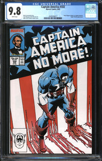 Captain America (1968) #332 CGC 9.8 NM/MT