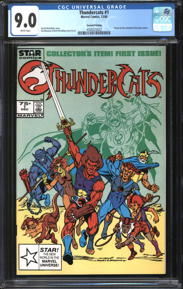 Thundercats (1985) #1 Second Printing CGC 9.0 VF/NM