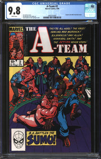 A-Team (1984) #2 CGC 9.8 NM/MT