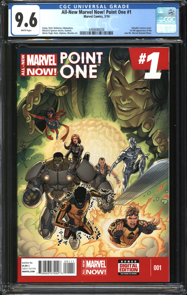 All-New Marvel Now! Point One (2014) #1 CGC 9.6 NM+