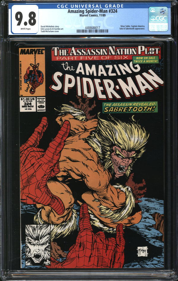 Amazing Spider-Man (1963) #324 CGC 9.8 NM/MT