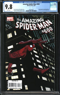 Amazing Spider-Man (1963) #600 John Romita Jr. Cover CGC 9.8 NM/MT