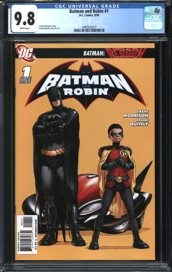 Batman And Robin (2009) #1 CGC 9.8 NM/MT